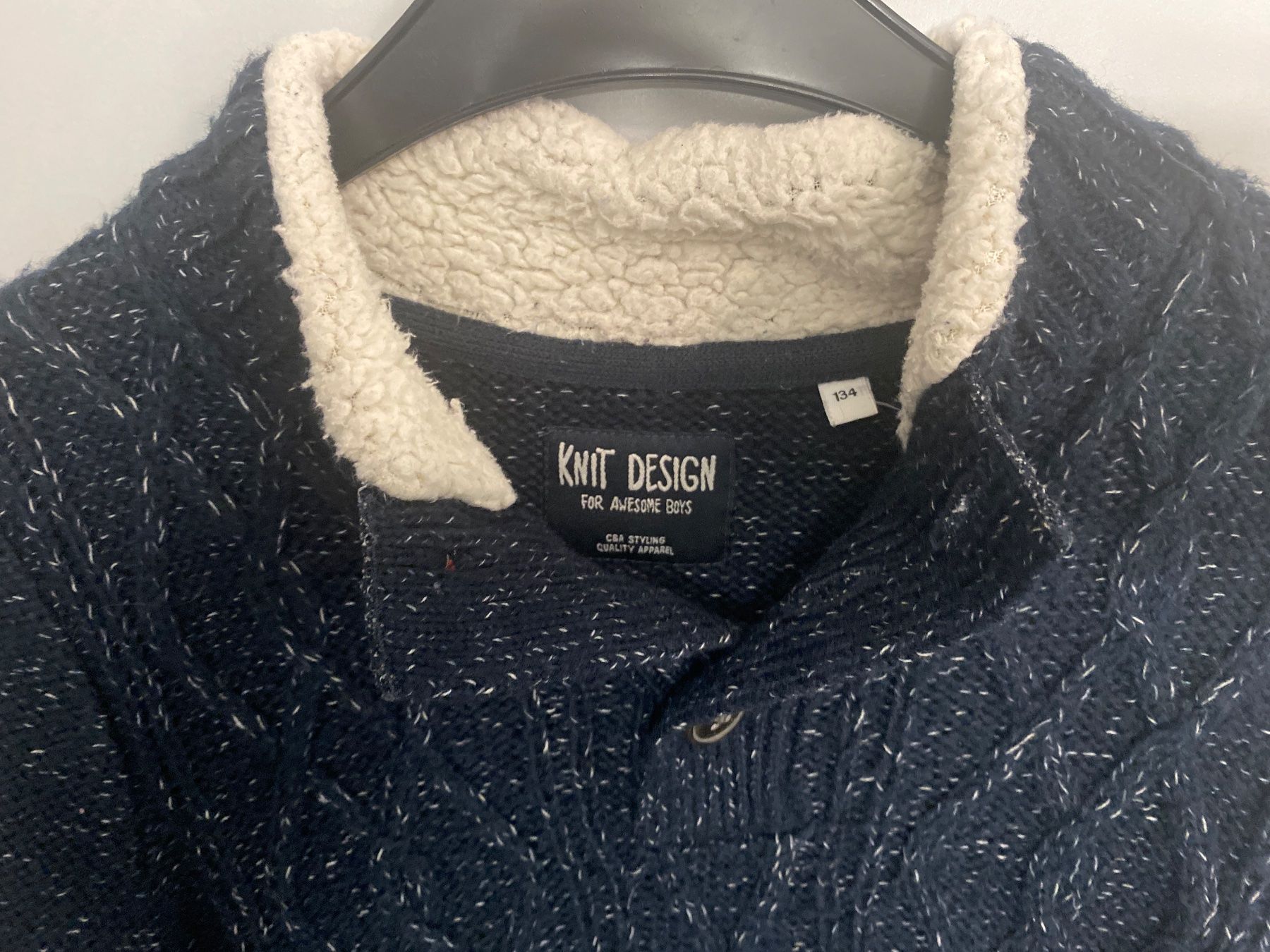 C&A Maglioni & Felpe: Strickpullover Grösse 134, warm gefüttert Grösse 134 c&a – Usato da Glattbrugg venduto da riseca 1