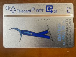 Telefonkarte Belgien ungebraucht