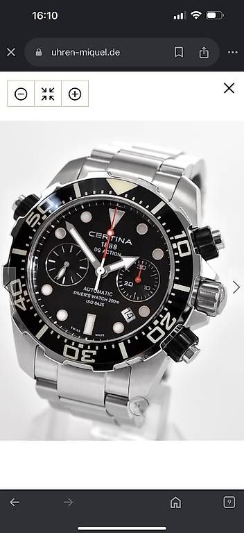 Certina Orologi: Certina Diver Watch Automatik – Usato da Embrach venduto da mar_m9rq
