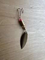 Spinner-Köder fischen gold/silberlöffel  Grösse ca. 7cm neu