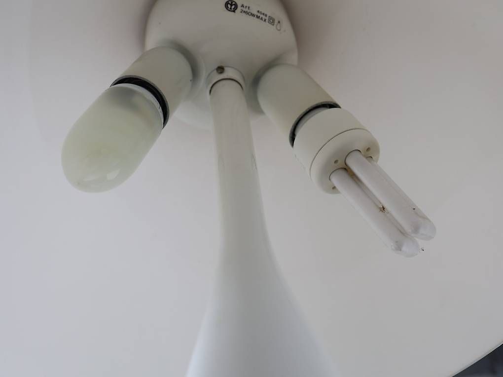 Guzzini Lampade: iGuzzini Baobab Tischleuchten Paar | Weiss – Usato da Meinisberg venduto da atelier_TILIJA 4