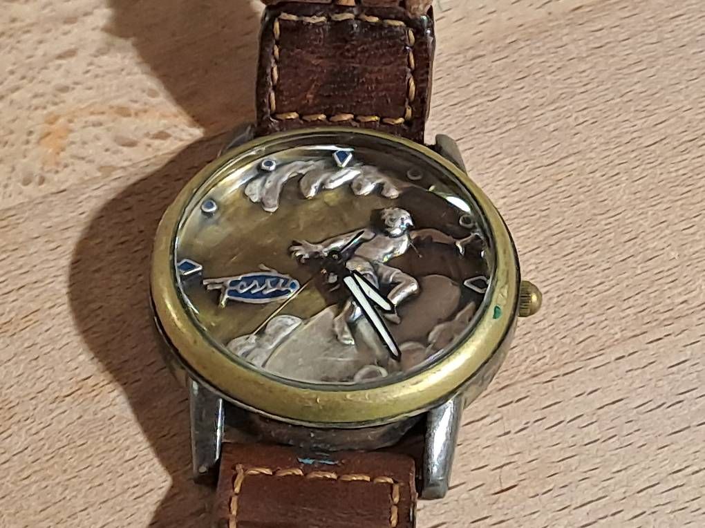 Fossil Uhren: Fossil Uhr mit Surfer Sonder Edition – Gebraucht aus Burg im Leimental von Fridulin