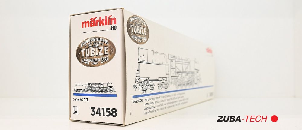 HEL021) Märklin 37154 H0 AC Dampflok Serie 5600 der CFL, mfx, Sound, OVP - Modellbahn Rhein-Main