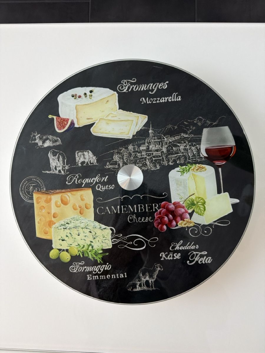Piatti di portata: Käseplatte Drehteller – Nuovo e nell'imballaggio originale da Adligenswil venduto da denize80