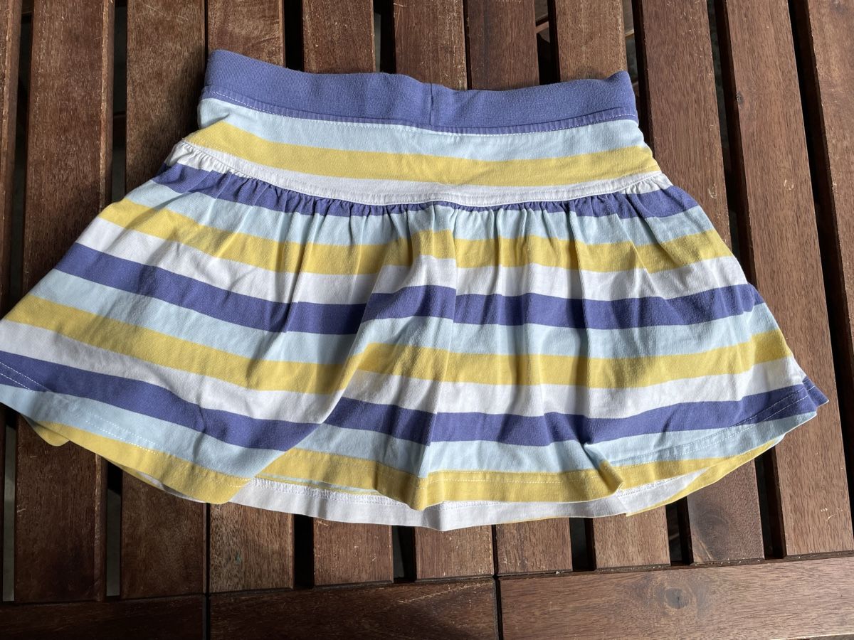 Mini Boden Vestiti & Gonne: Mini Boden Gestreifter Rock mit Shorts 9/10y – Usato da Bern venduto da brup 1