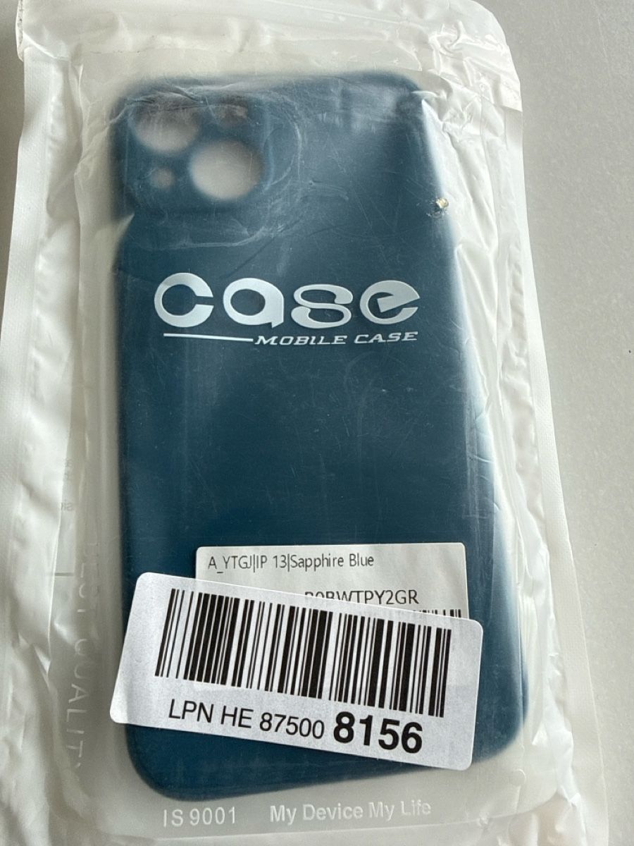 Apple Cover & Protezioni schermo: iPhone 13 Case Sapphire Blue Silicone New – Nuovo e nell'imballaggio originale da Wallbach venduto da Nenex