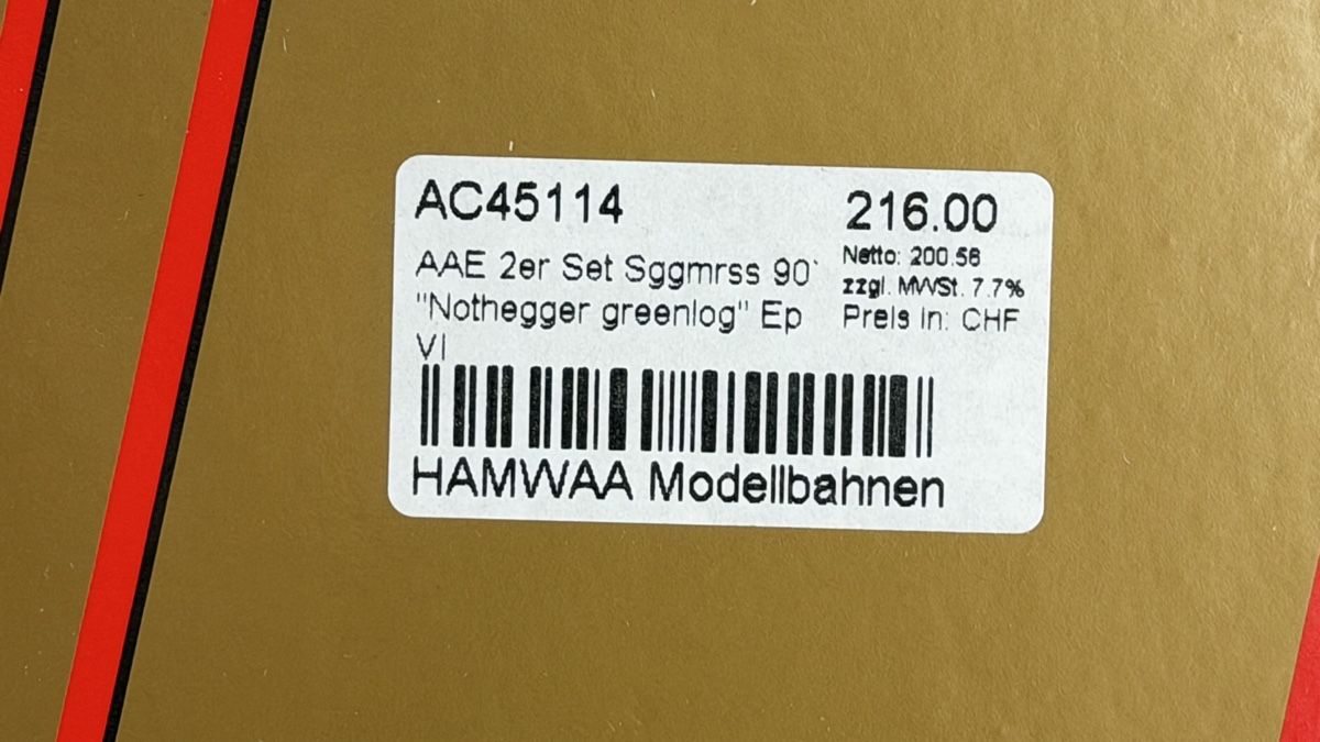 ACME Trains électriques: ACME 45114 Nothegger – Neuf avec emballage d'origine à Holzhäusern ZG par balancify 2