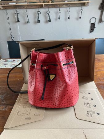 Mollerus Beuteltasche, wie - NP 950. Limited Edition Strauss