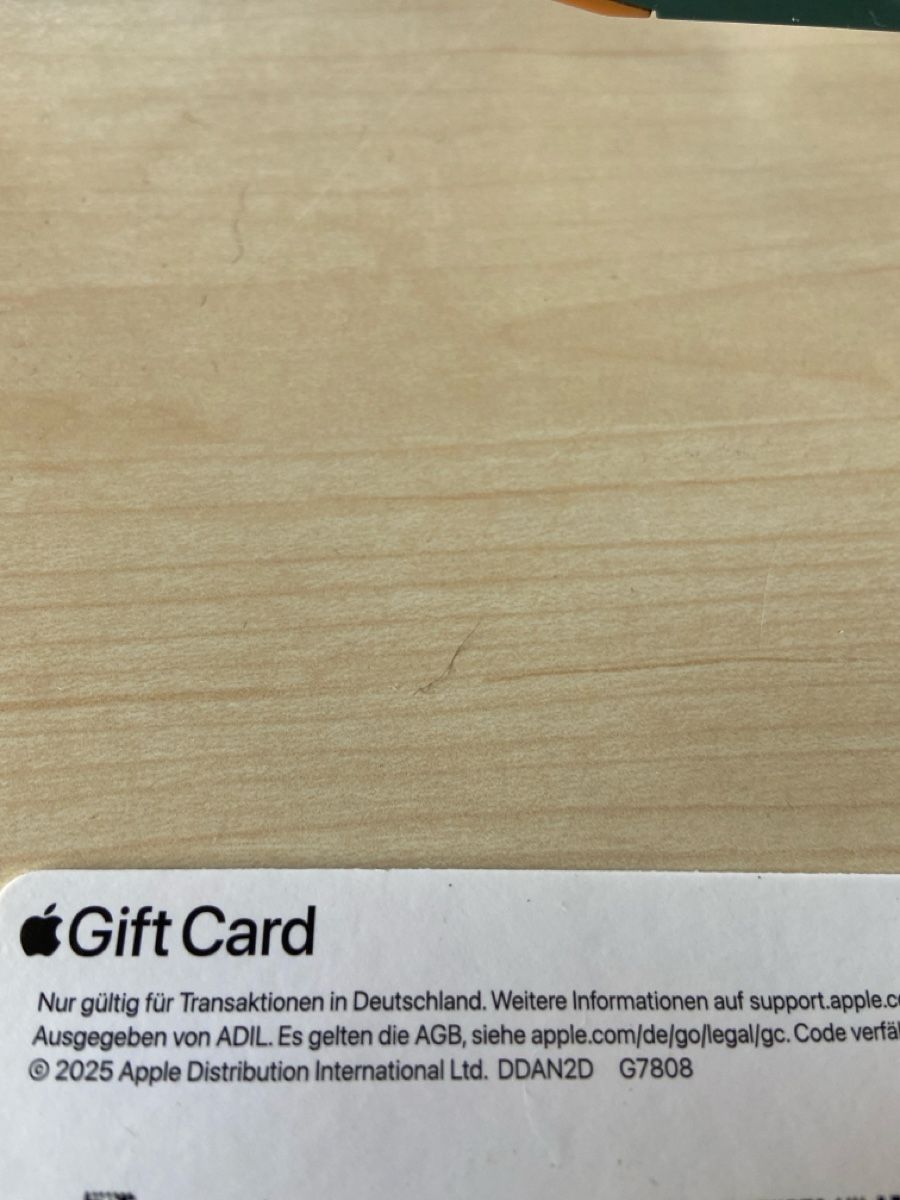 Gutscheine: Apple Store Karte 25 Euro  – Neu (gemäss Beschreibung) aus Rechthalten von nicole050 1