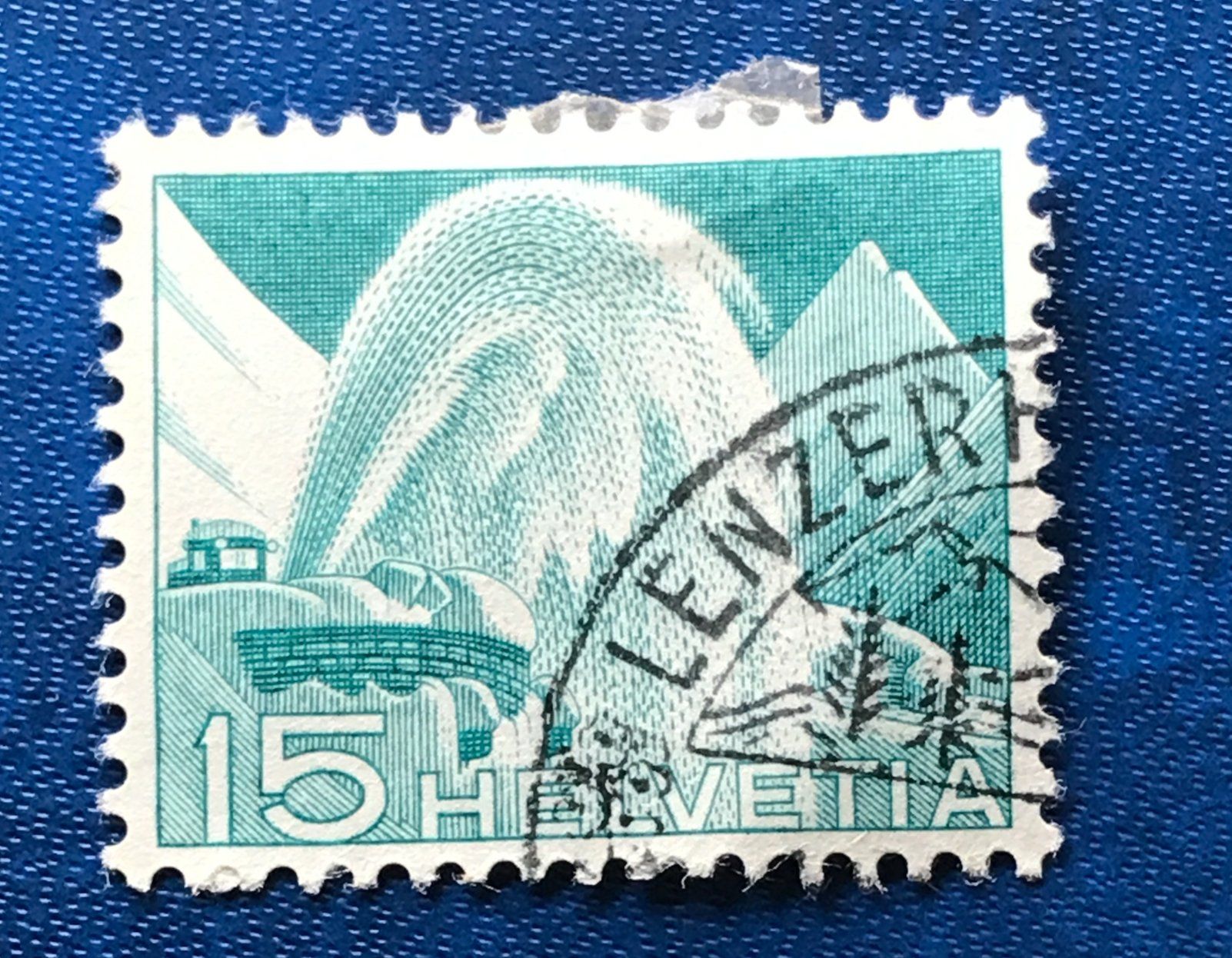 Tutti i francobolli: Nr.300  mit Stempel Schneescheuder 1949   – Usato da Aarau venduto da Billa007