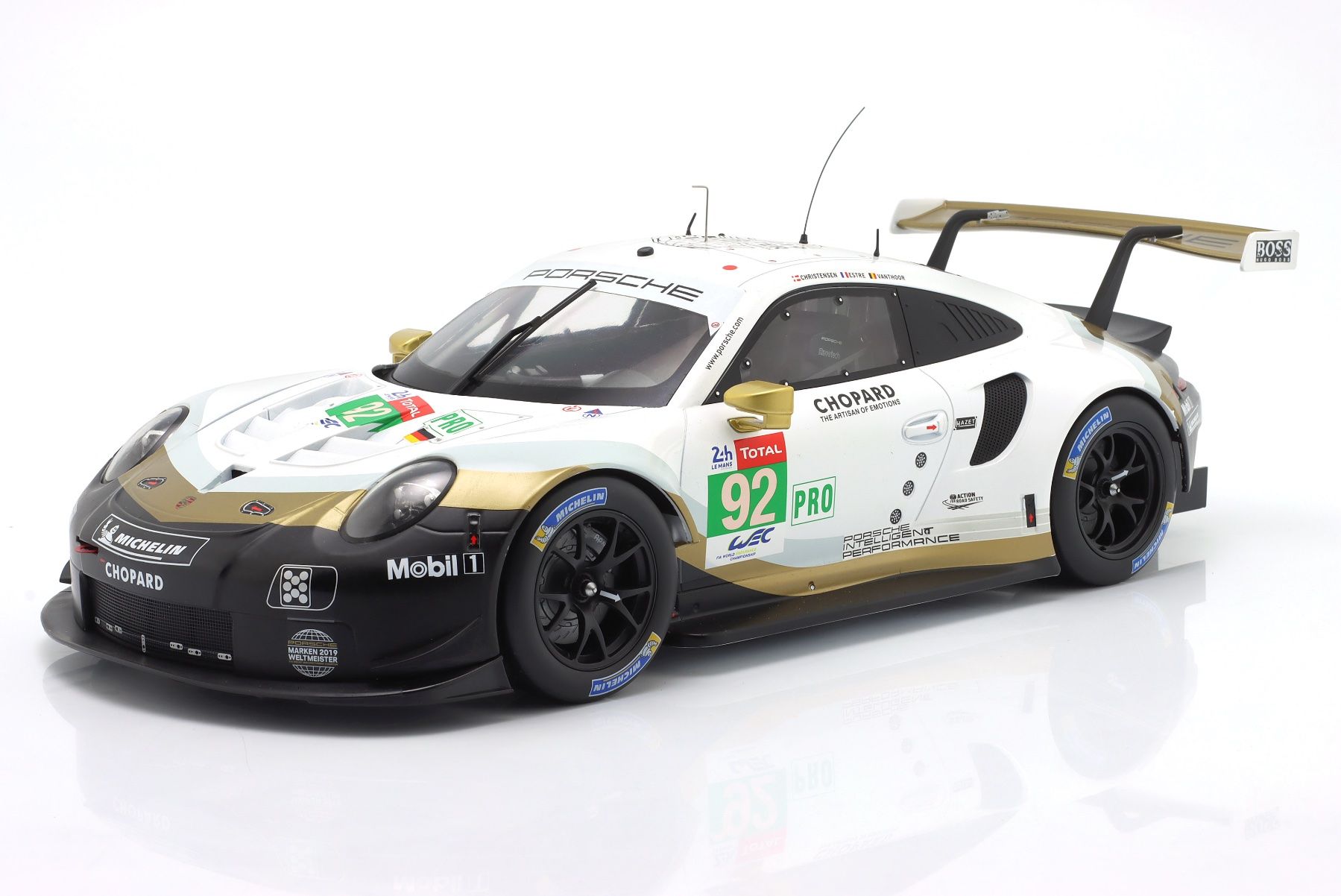 IXO Modellini d'auto: Porsche 911 RSR 1:12 – Nuovo e nell'imballaggio originale da Steinhausen venduto da Topmodelcarzug