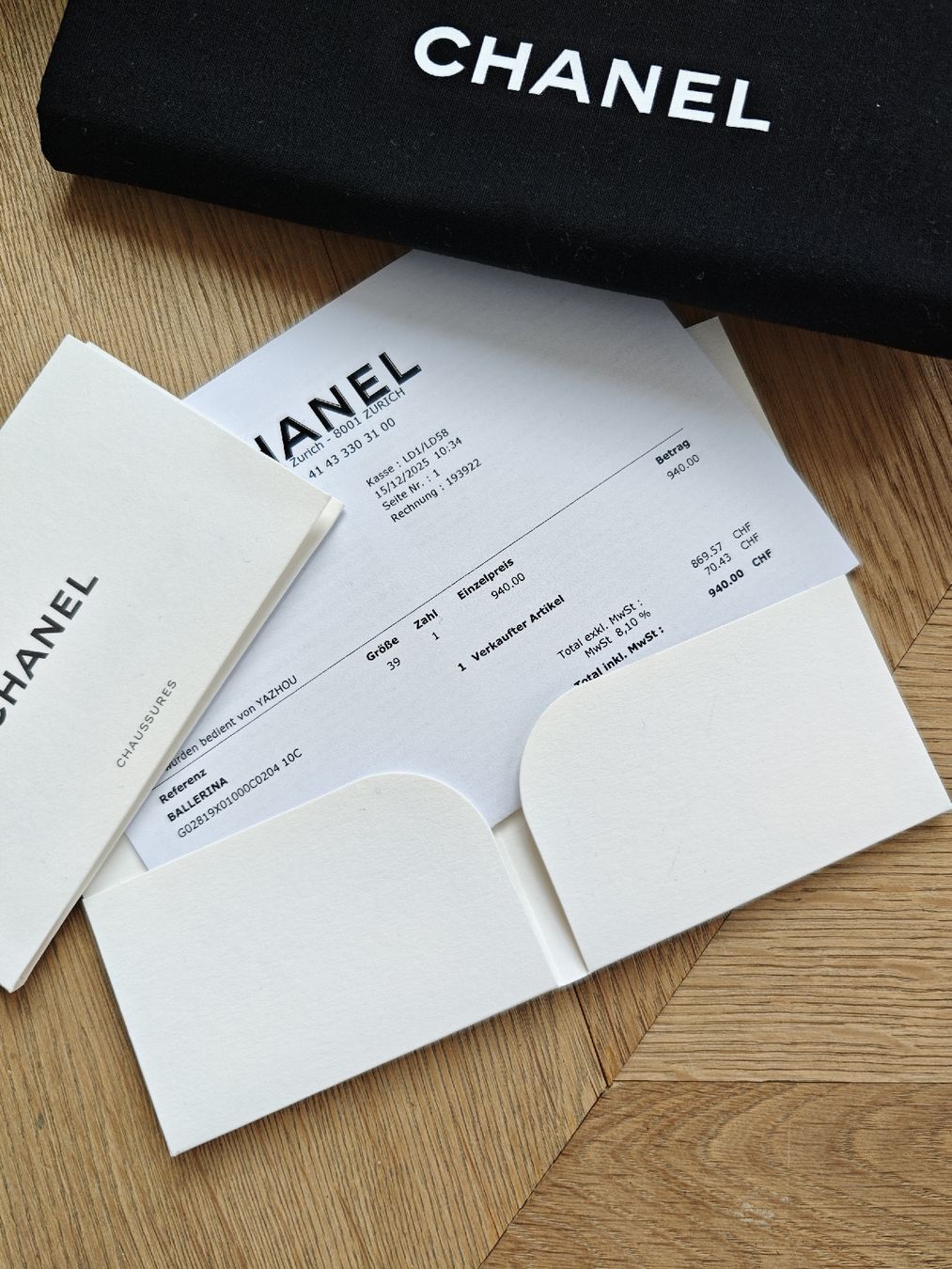 Chanel Scarpe da donna: CHANEL Ballerina – Nuovo (secondo la descrizione) da Erlenbach ZH venduto da nlh 2