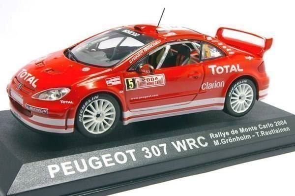 Vitesse 1:43 Peugeot 307 WRC N°82/2500 – Gronholm/Rautiainen – Monte-Carlo 2004