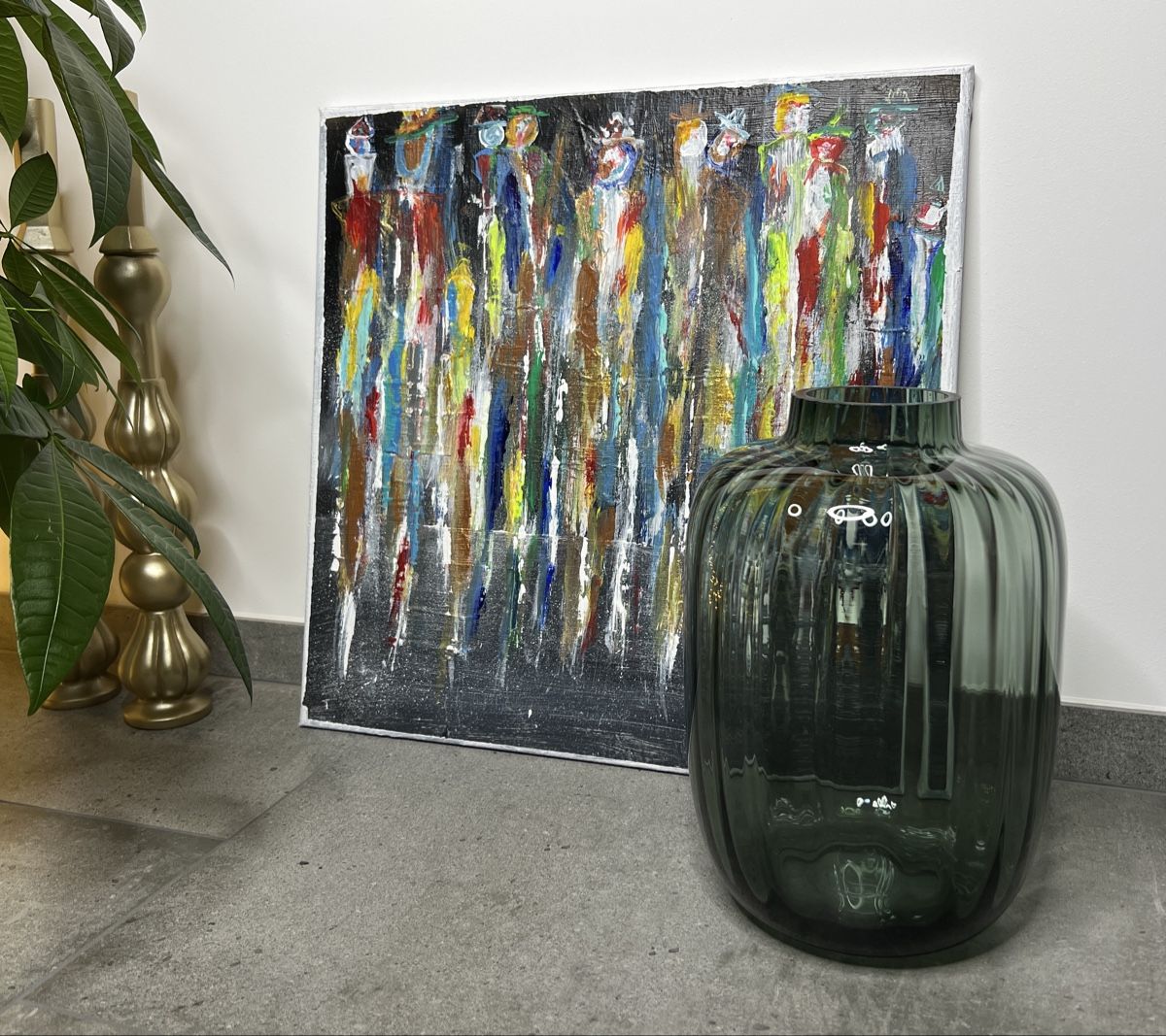 Vasen & Gefässe: Luxury Blue Glass Vase - New!!! – Neu und originalverpackt aus Cama von UnleashdByAna