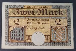 2 MARK / BECKUM 1918