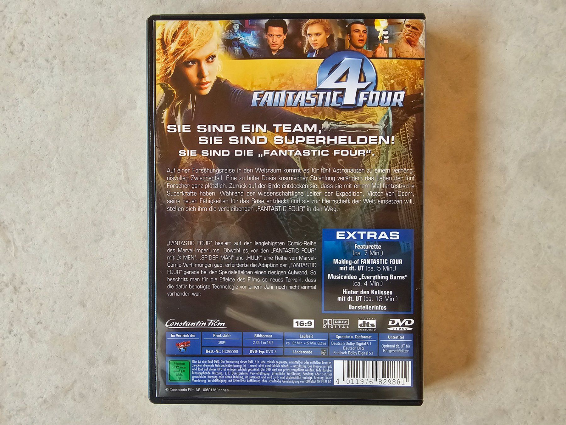 Tutti i DVDs: Fantastic Four         *TOP* – Usato da Schneisingen venduto da backstore24 1