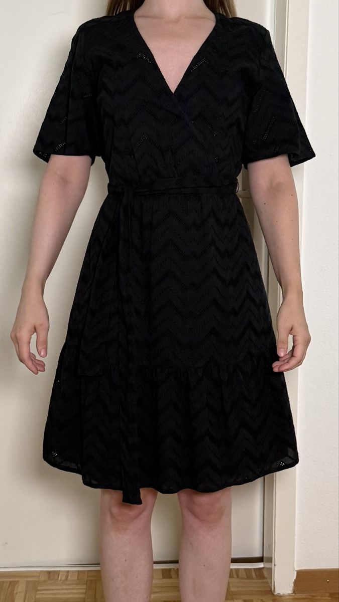 We Kleider: Schwarzes Baumwollkleid – Neu (gemäss Beschreibung) aus Egg b. Zürich von pal_25hs