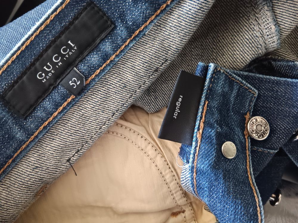 GUCCI Jeans REGULAR taille / Grosse 52 10