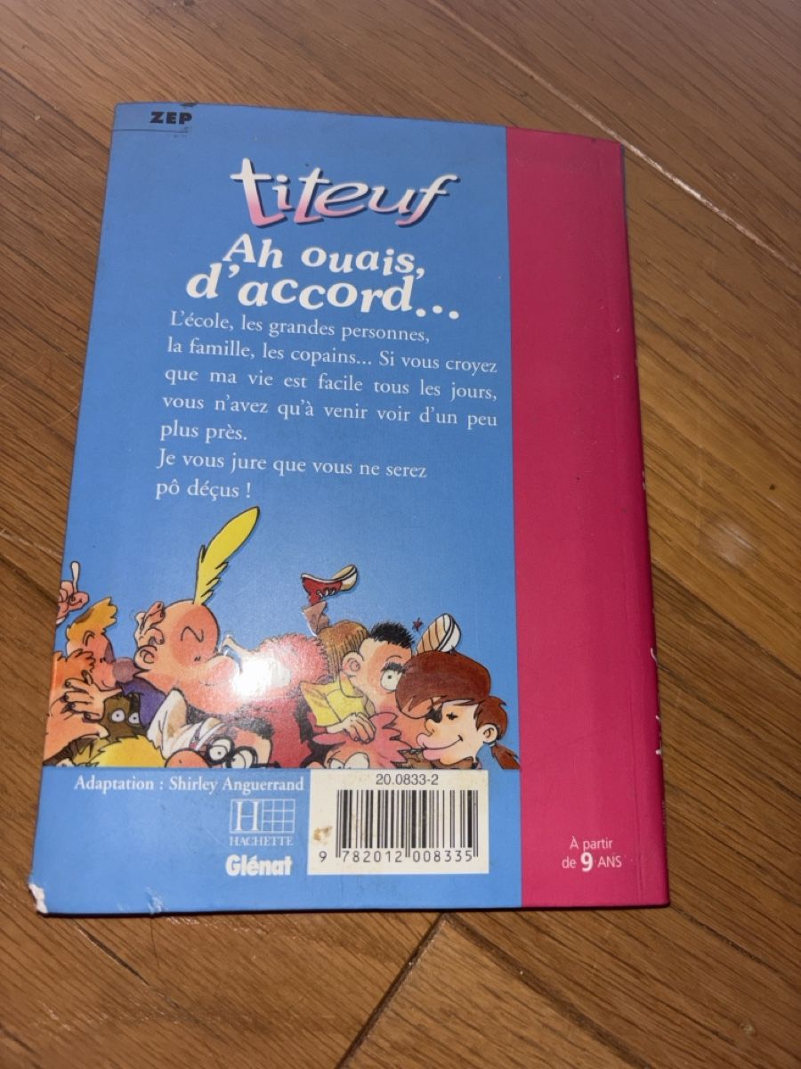 Libri: Titeuf - Ah ouais, d'accord... – Usato da La Chaux-de-Fonds venduto da lea_77ly 1