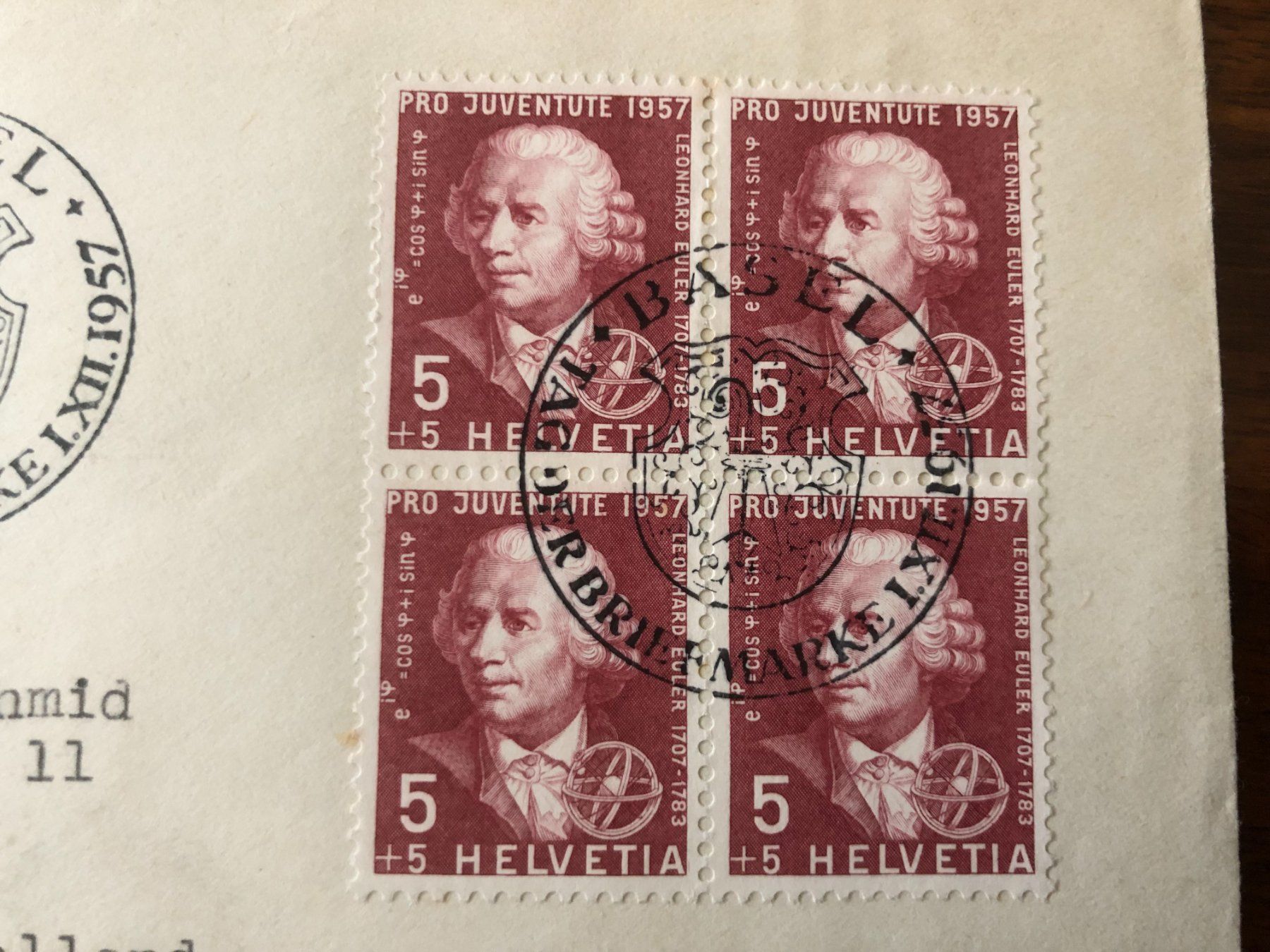 Alle Briefmarken: Tag der Briefmarke 1.XII.1957 – Neu (gemäss Beschreibung) aus Landquart von interesse63 1
