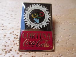 Coca Cola Olympiade Cortina 1956 Pin