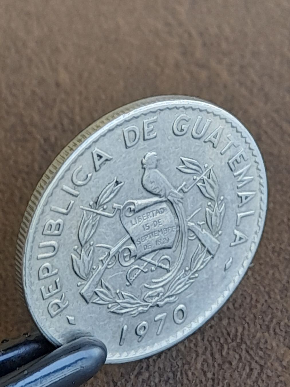 Toutes les monnaies: Guatemala 5 Centavos 1970 – D'occasion à Basel par Basel_20 1