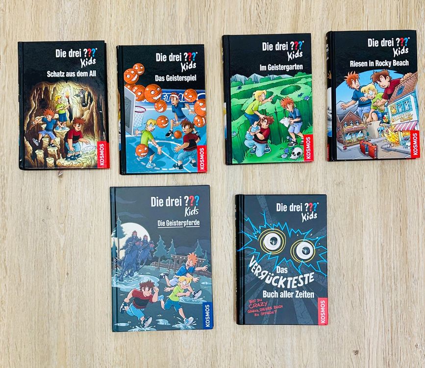 Die 3 Fragezeichen Kids - 6 Bücher (Gebraucht) in Siggenthal Station ...