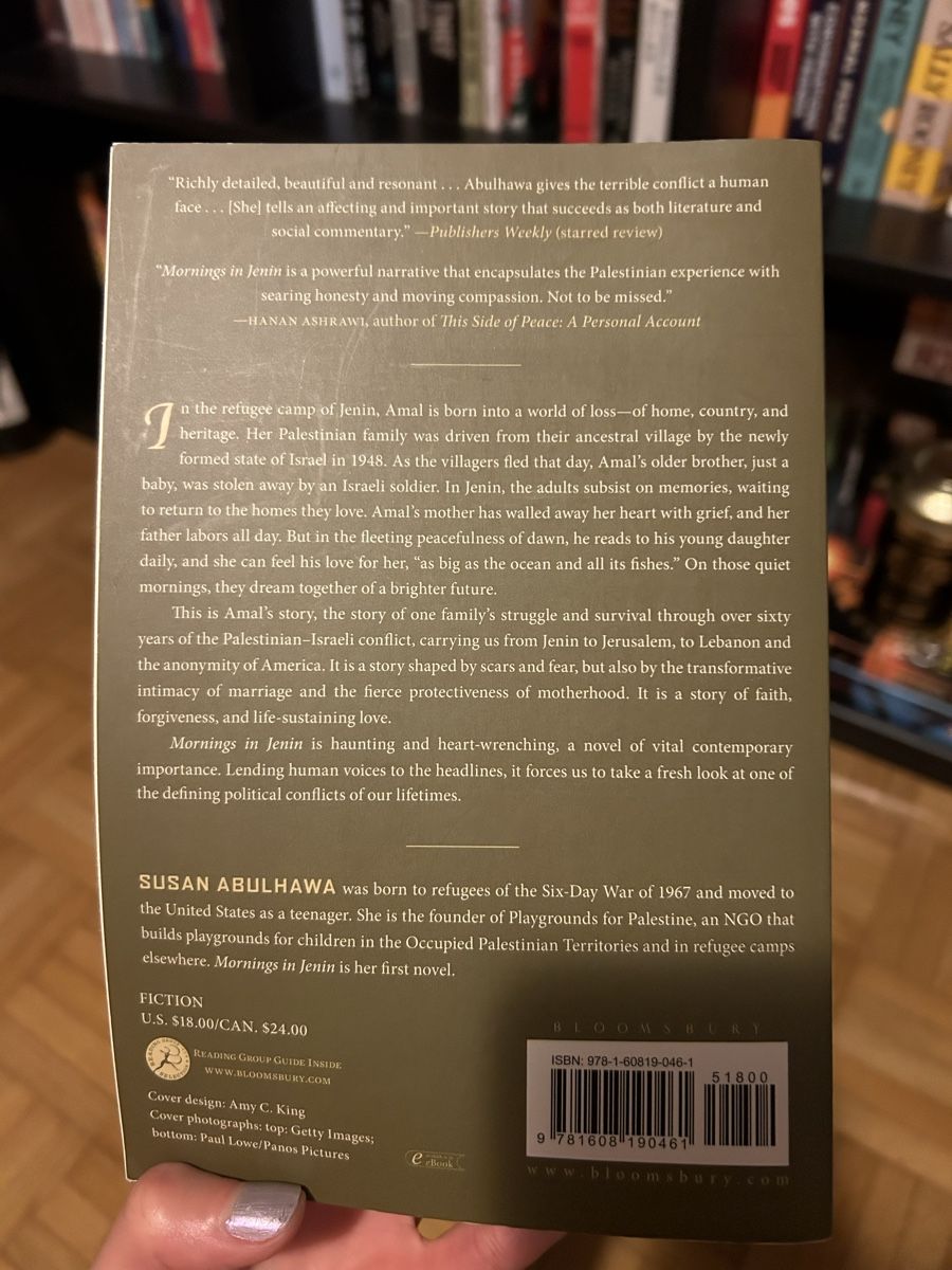 Libri: Mornings in jenin, susan abulhawa – Nuovo (secondo la descrizione) da Zürich venduto da fla_qd7x 1