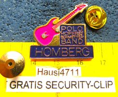POLO HOFER UND DIE SCMETTERBAND MUSIC SCHWEIZ PIN GEPRÄGT