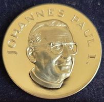 Silbermedaille Johannes Paul I.