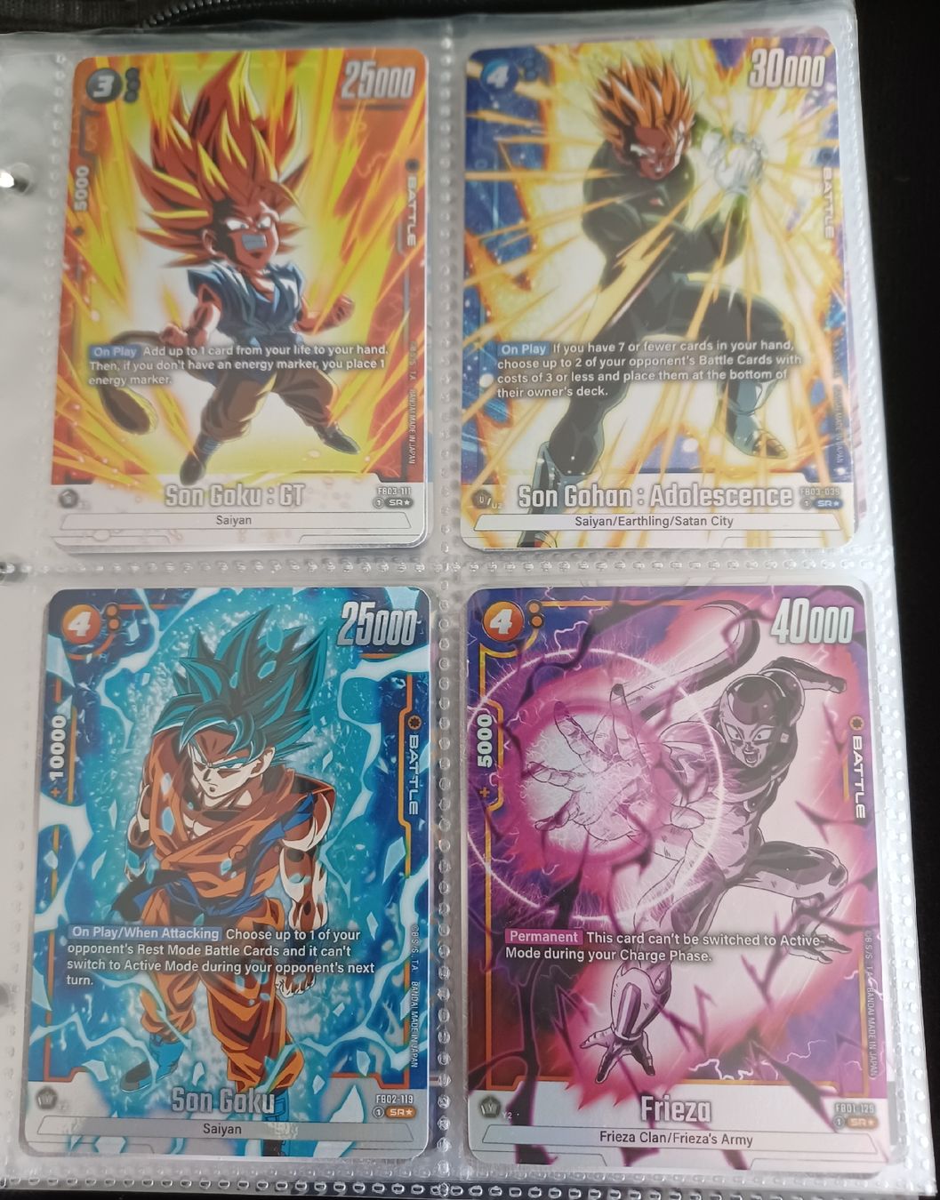 Bandai Carte collezionabili: Dragonball TCG 24xFoil 1xNormal – Nuovo (secondo la descrizione) da Eggenwil venduto da Murmeltier87