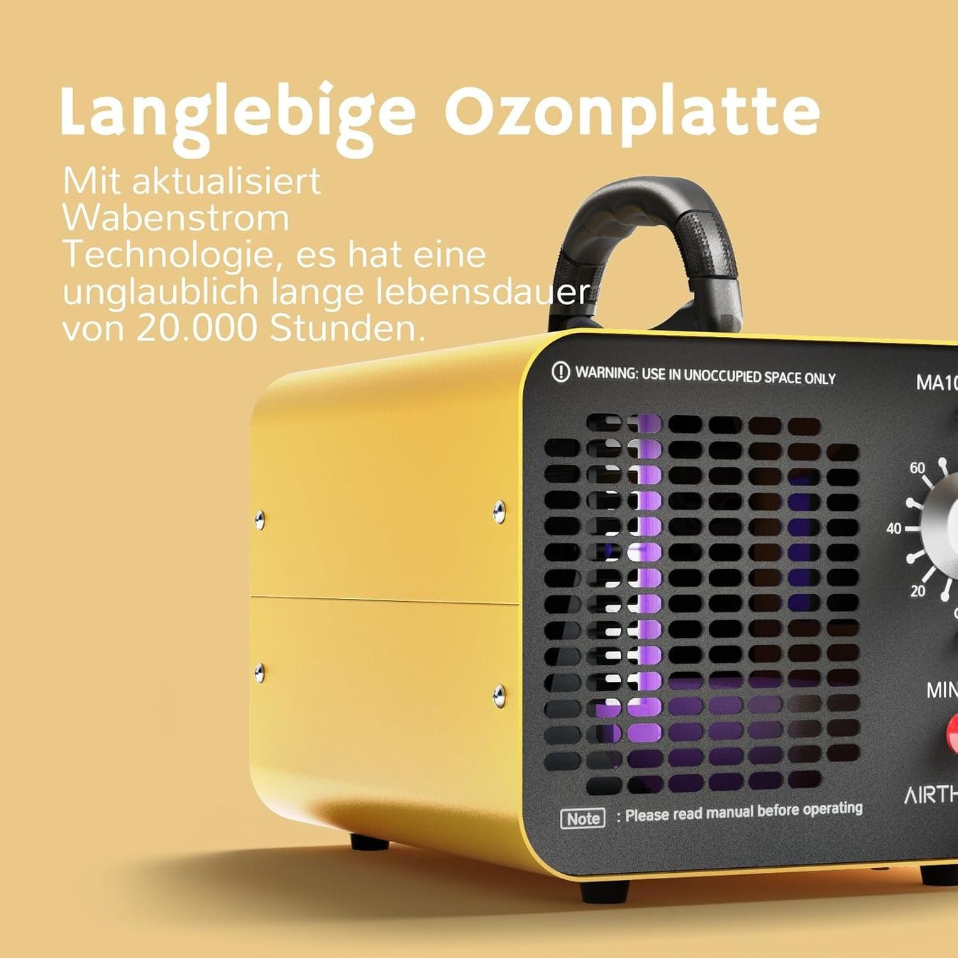 Purificatori d'aria: Industrieller Ozongenerator Geruchsentferner mit Timer – Nuovo e nell'imballaggio originale da Schaffhausen venduto da Gipfelgut 3