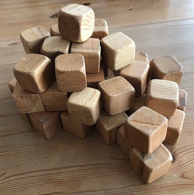 Giocattoli: Plots artisanaux-bois naturel+sac rangement – Nuovo (secondo la descrizione) da Aigle venduto da Tchamille 3