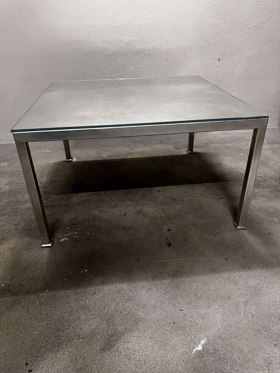 Tavoli: Couchtisch mit Glasplatte, handgefertigt versilbert TOP!!! – Nuovo (secondo la descrizione) da Fehraltorf venduto da flo0606 1