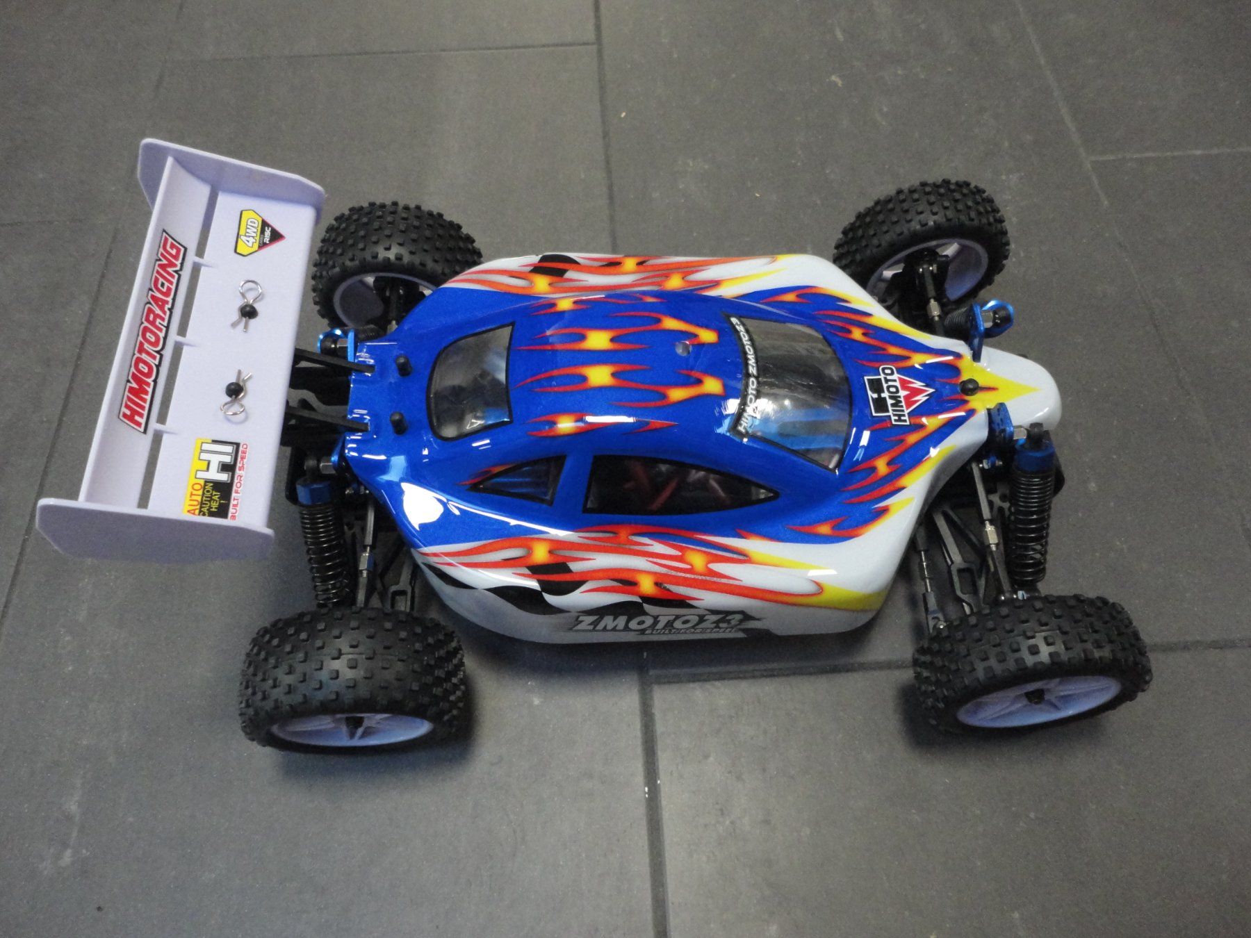 Modellismo RC: Buggy 1:10 komplett-Set. 4WD-Allradantrieb – Nuovo e nell'imballaggio originale da Horgen venduto da RcModell 1