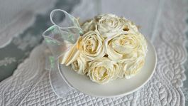 Rosenkugel Rosendeko Rosen Tafelaufsatz Shabbychic Hochzeit