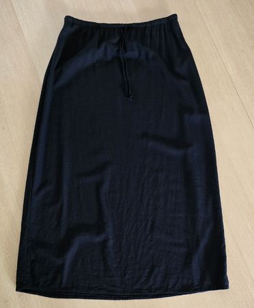 Langer Rock Leinen / Viscose Gr. L