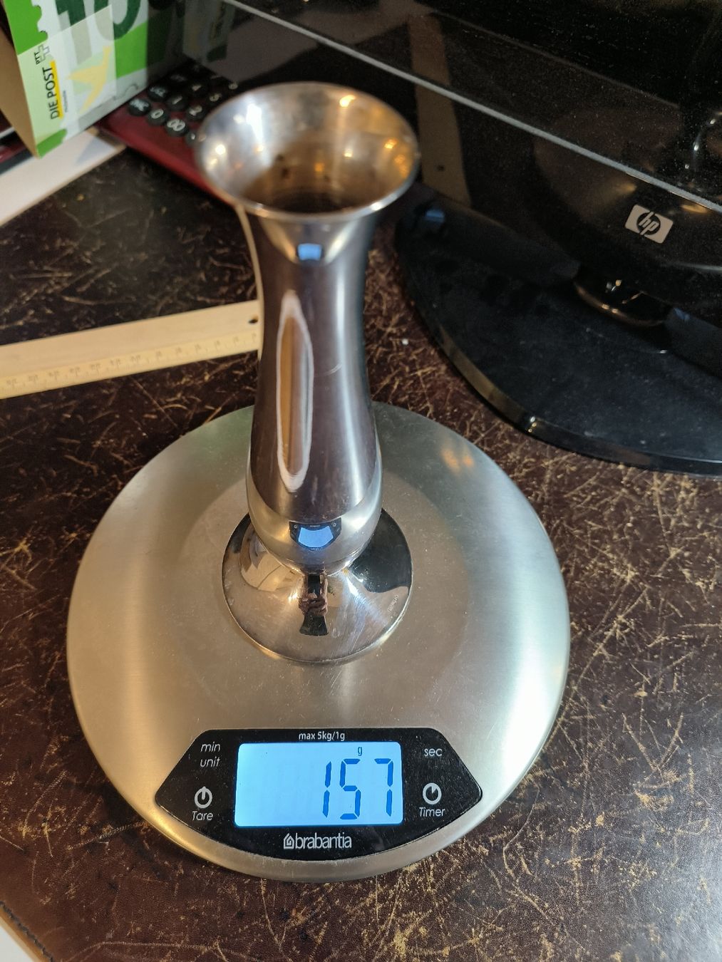 Jezler Vasen & Gefässe: Elegante Vase, Silber 800 ,Jezler – Gebraucht aus Obfelden von mw983 3