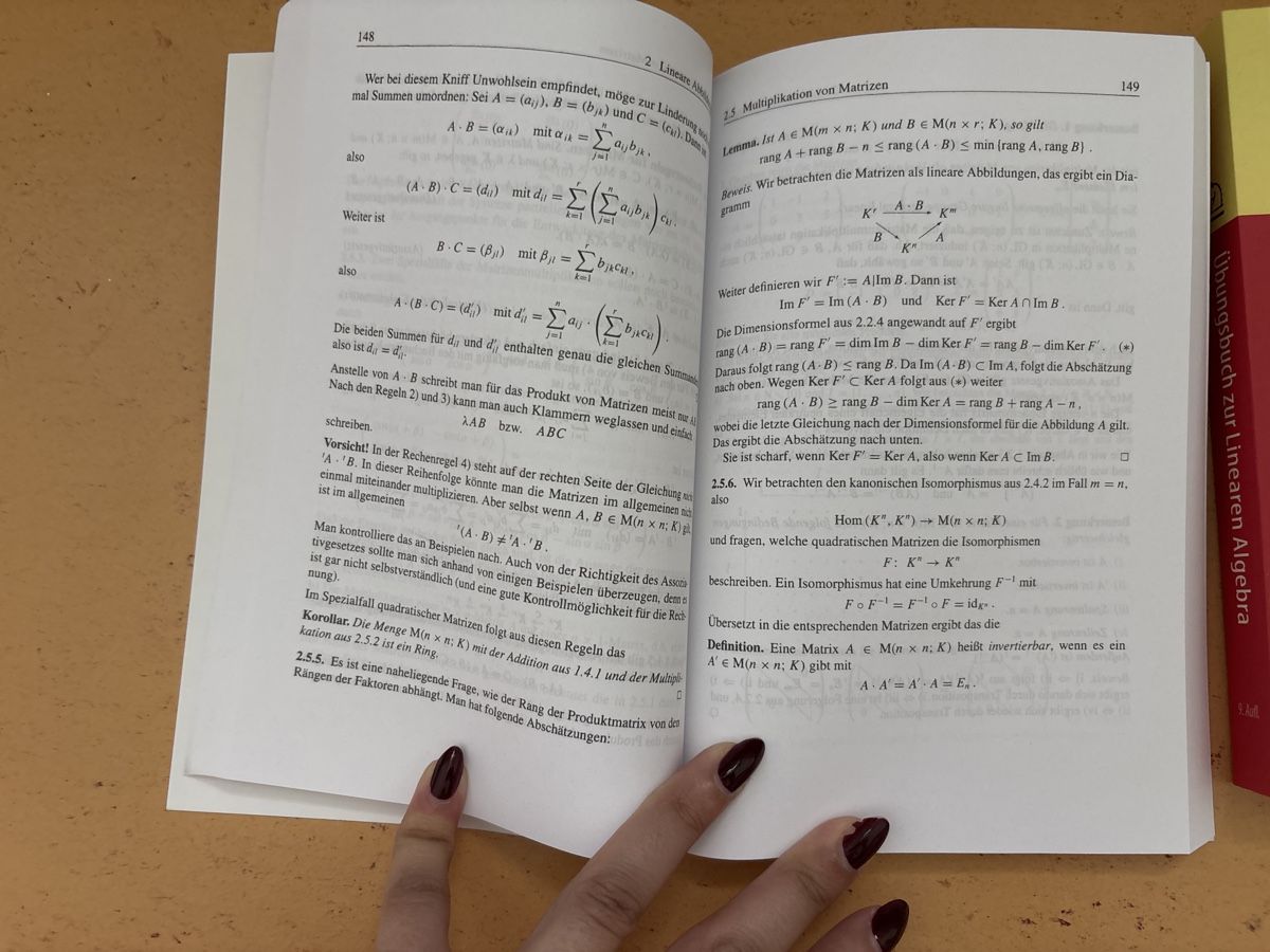 Libri: Lineare Algebra + Übungsbuch – Nuovo (secondo la descrizione) da Zürich venduto da del_gdm2 2