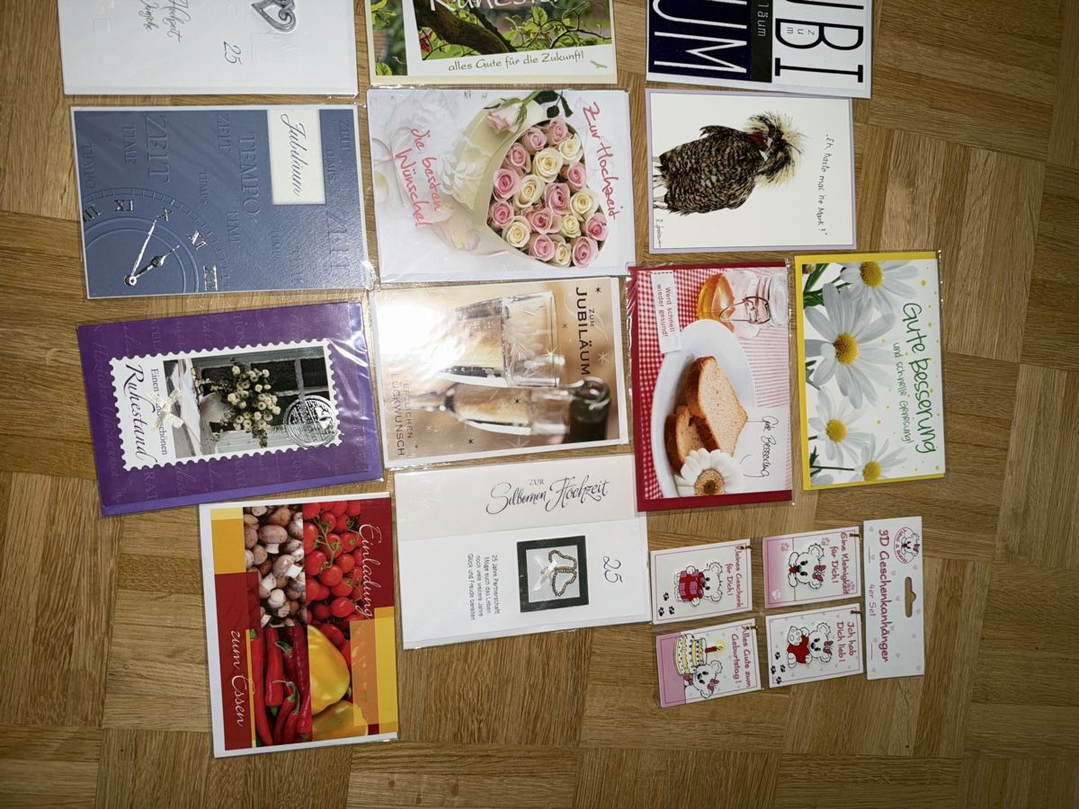 Cartes: Karten diverse Anlässe neu – Neuf avec emballage d'origine à Biel/Bienne par Peeeep10 3