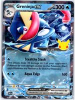 Pokemon Karte Greninja ex 021/128 30th anniversary