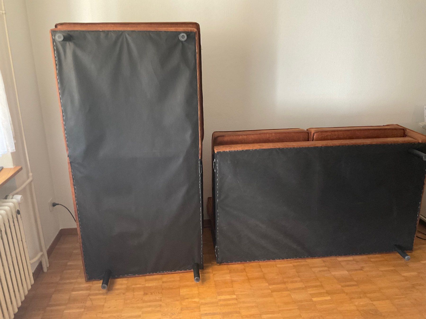 Sofas: Braunes Kunstledersofa – Gebraucht aus Zürich von fdr_q6l7 6
