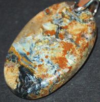 Anhänger L-7317 – Pietersit Cabochon 30x20mm