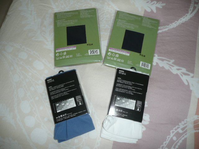 Migros Calze & Collant: Strumpfhosen / Leggings 4 Stk. – Nuovo e nell'imballaggio originale da Zug venduto da falama 3