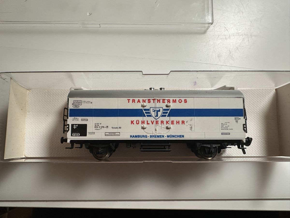 Fleischmann Modellini di ferrovie: Fleischmann Kühlwagen H0 – Nuovo (secondo la descrizione) da Schaffhausen venduto da Danilo-86 3