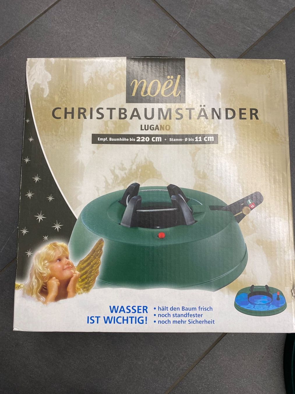 Basi per albero di Natale: Christbaumständer LUGANO, bis d11cm – Nuovo (secondo la descrizione) da Rubigen venduto da Thuners_1