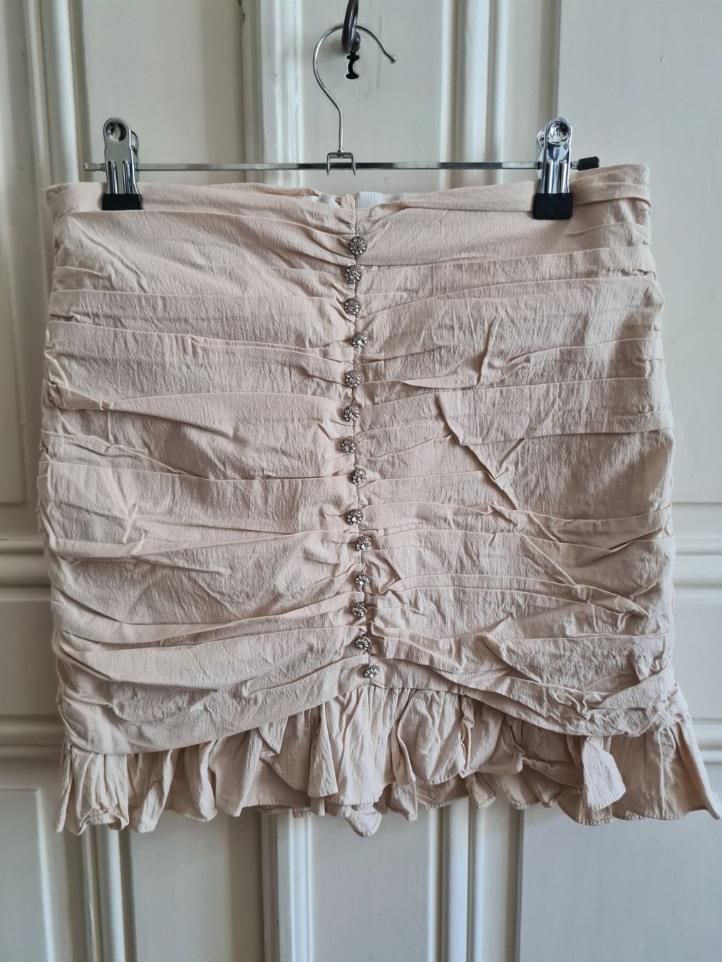 Zara Gonne: Mini jupe Zara avec strass - Taille S – Usato da Genève venduto da Tresor305 6