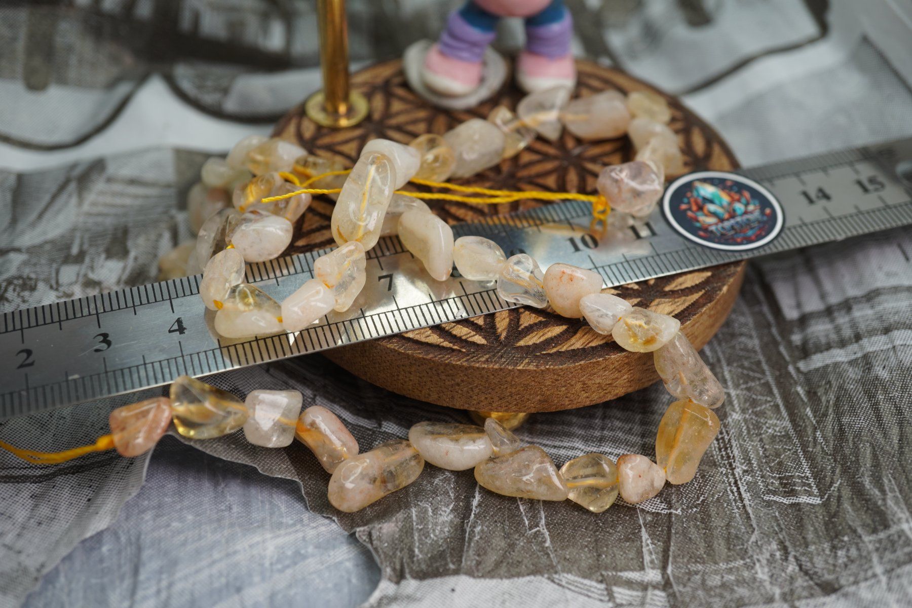 Minerali & Pietre curative: Citrin Nugget    Strang      ab 1.-  Räumung – Nuovo e nell'imballaggio originale da Eschenbach SG venduto da topstone 5