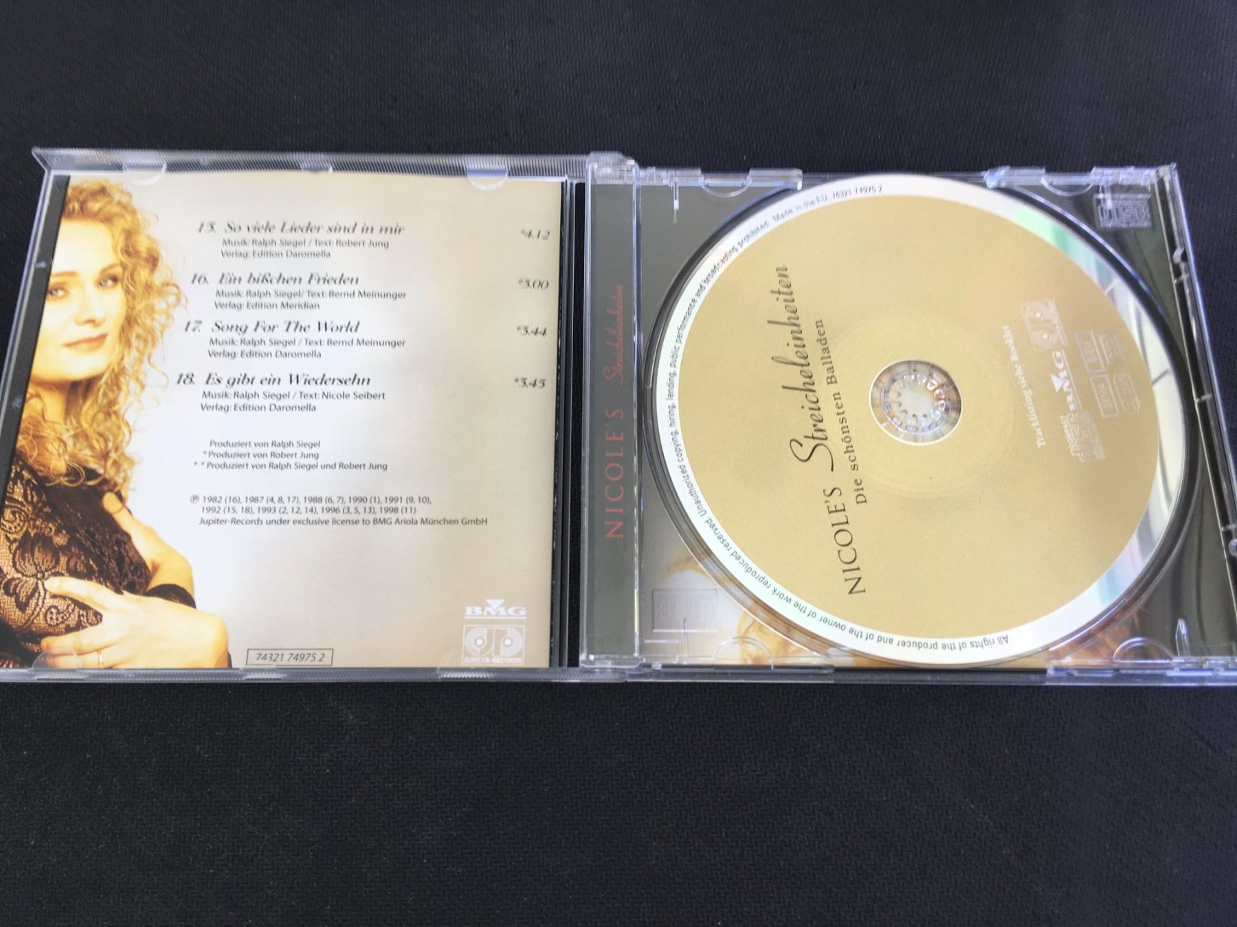 CD: Nicole - Streicheleinheiten -CD- – Usato da St.Gallen venduto da MedienJoe 1
