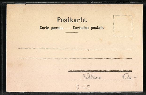 Cartoline postali: Litho Luzern, Nöllithurm, Reklame Messm – Usato da Berlin venduto da bartko-reher 1